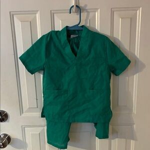 Green Scrub Set
